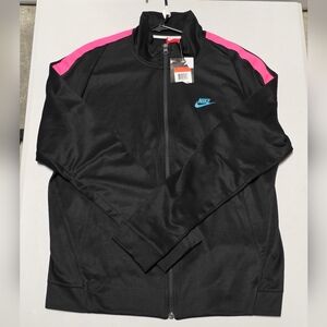 Nike South Beach Black Zip-Up Jacket